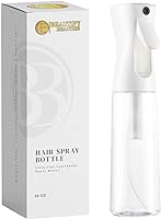 BeautifyBeauties Hair Spray Bottle – Ultra Fine Continuous Water Mister for Hairstyling, Cleaning, Plants, Misting &...